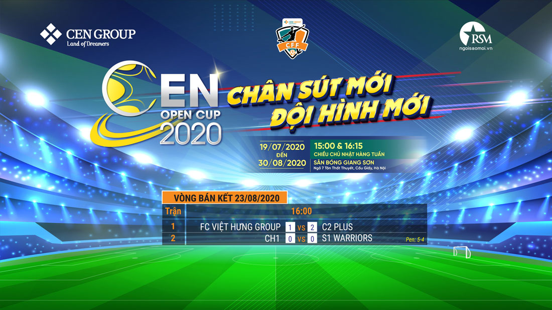 Cen Group Cen Open Cup Bán Kết